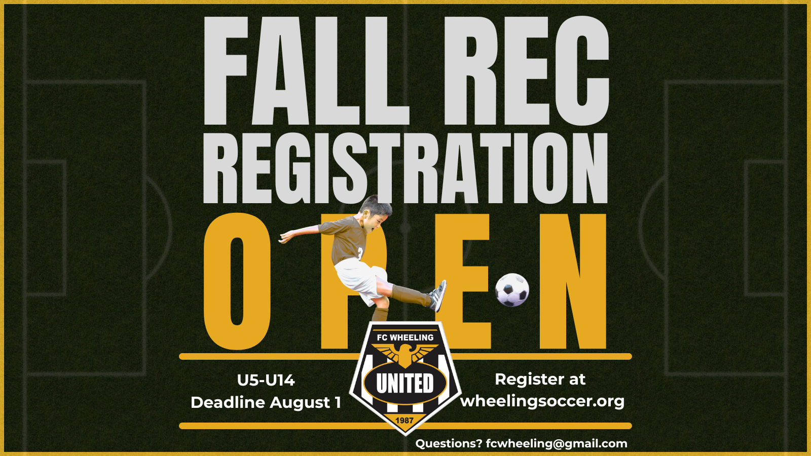 Fall Rec Registration 2026
